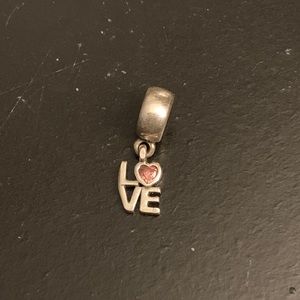 Pandora charm “love”